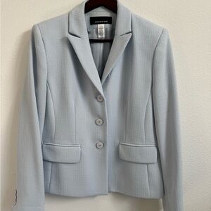 Jones New York light blue blazer